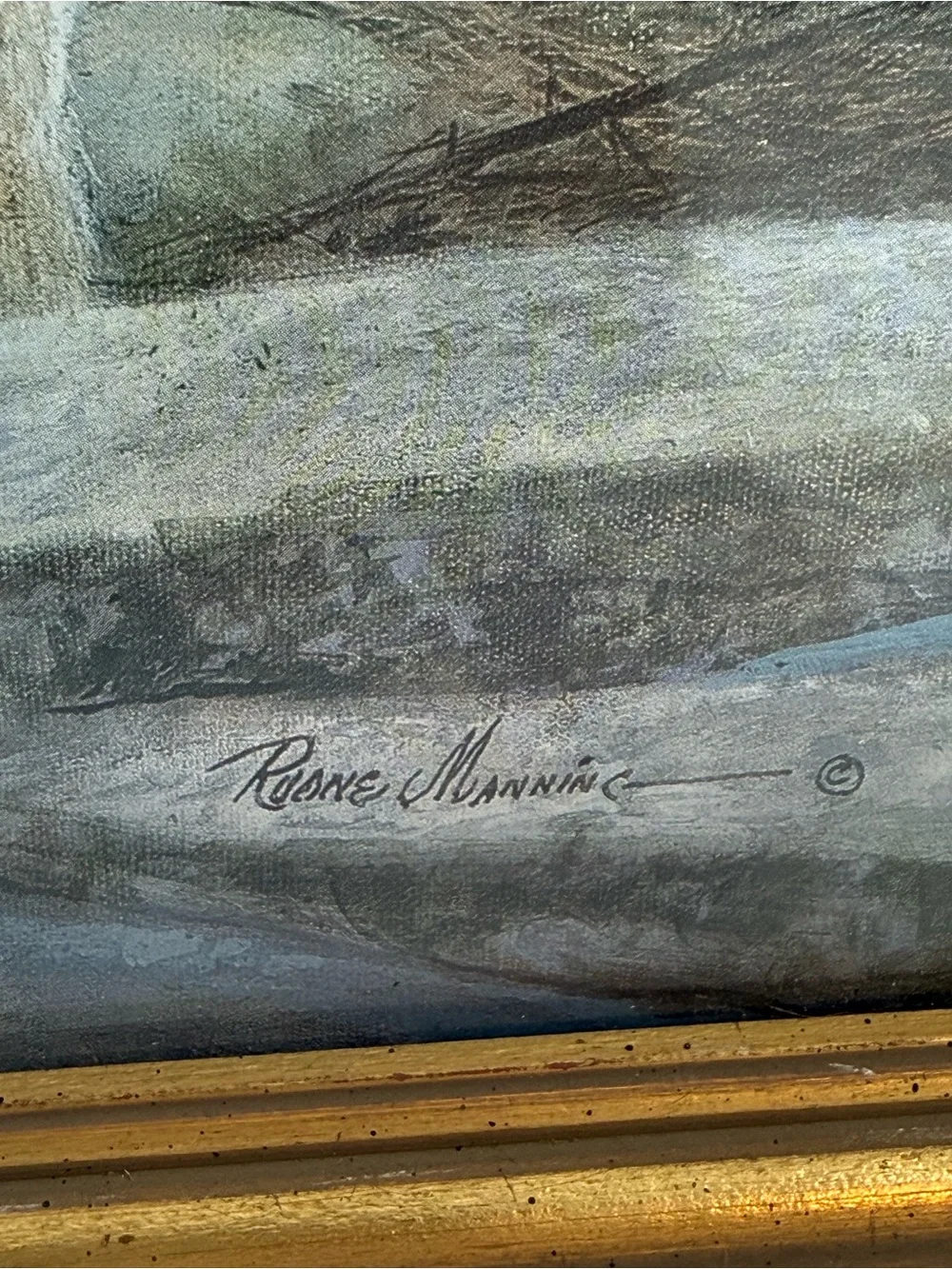 Ruane Manning striking wolf